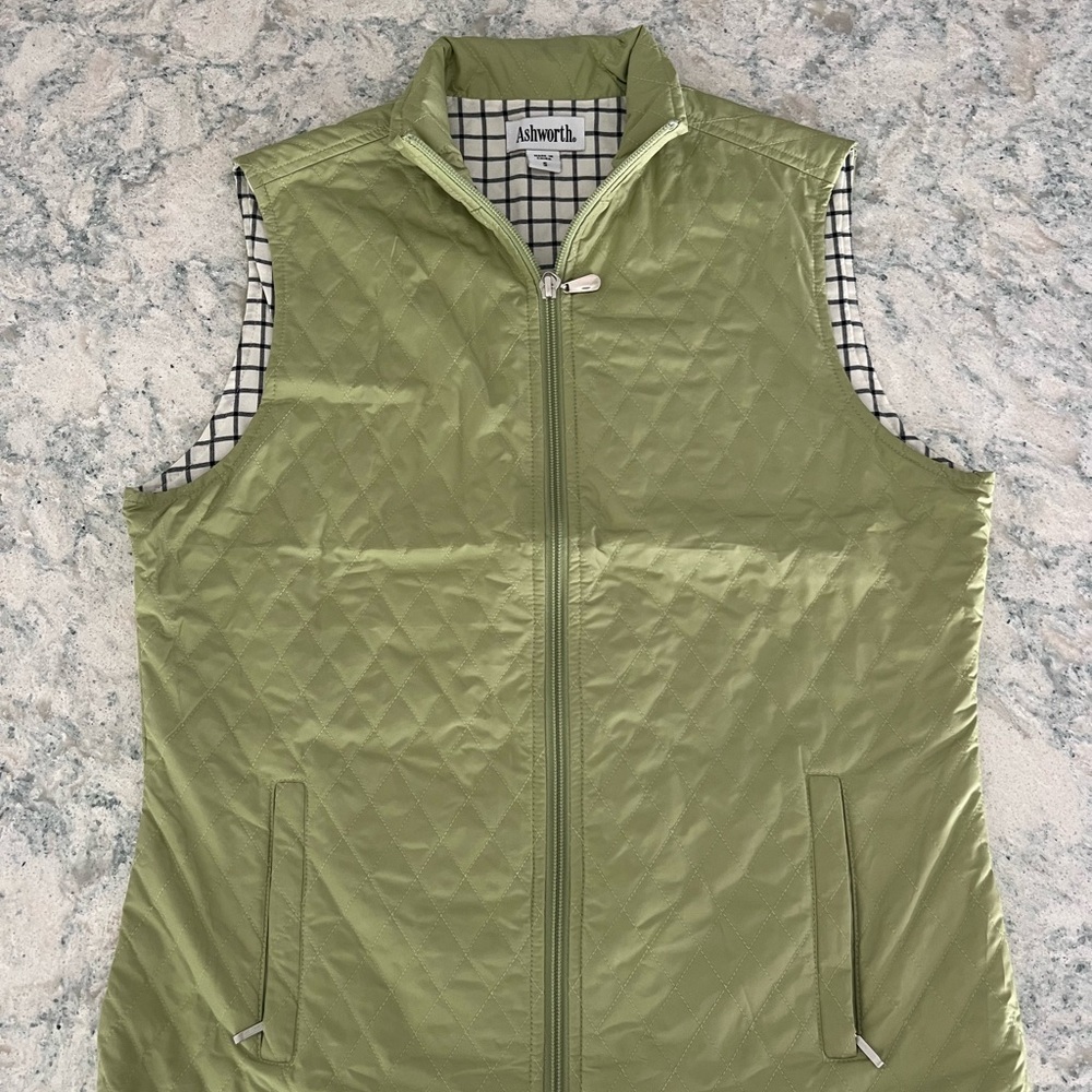 Ashworth Olive Quilted Jacket